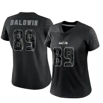 Black Women s Doug Baldwin Seattle Seahawks Limited Reflective