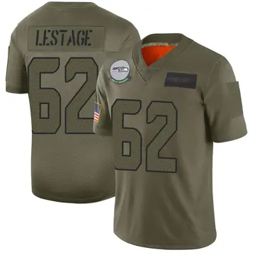 Camo Youth Pier-Olivier Lestage Seattle Seahawks Limited 2019 Salute to Service Jersey