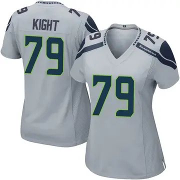 Gray Women's Amari Kight Seattle Seahawks Game Alternate Jersey