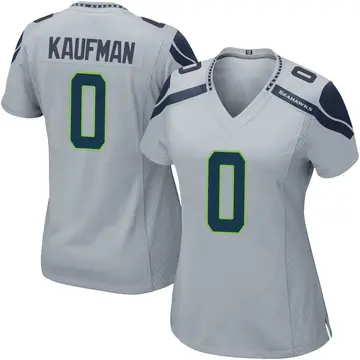 Gray Women's DK Kaufman Seattle Seahawks Game Alternate Jersey