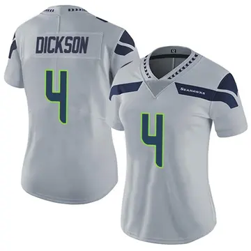 Gray Women's Michael Dickson Seattle Seahawks Limited Alternate Vapor Untouchable Jersey