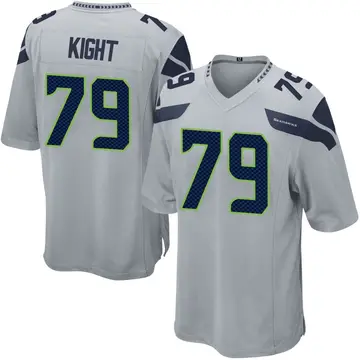 Gray Youth Amari Kight Seattle Seahawks Game Alternate Jersey