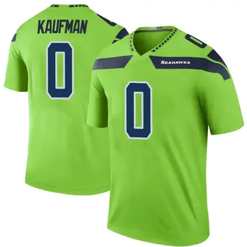 Green Men's DK Kaufman Seattle Seahawks Legend Color Rush Neon Jersey