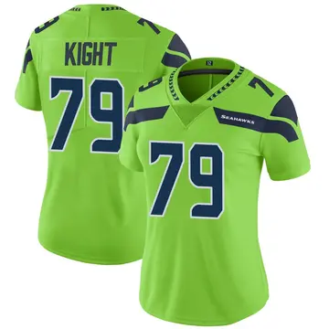 Green Women's Amari Kight Seattle Seahawks Limited Color Rush Neon Jersey