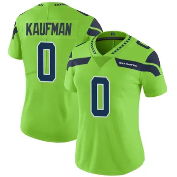 Green Women's DK Kaufman Seattle Seahawks Limited Color Rush Neon Jersey