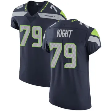 Navy Men's Amari Kight Seattle Seahawks Elite Team Color Vapor Untouchable Jersey