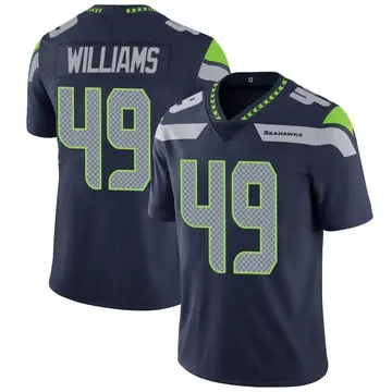 Navy Youth DeShon Williams Seattle Seahawks Limited Team Color Vapor Untouchable Jersey
