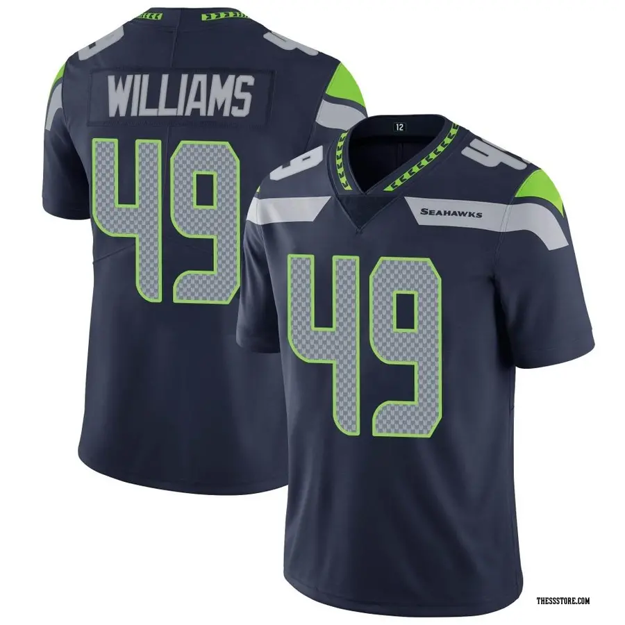 Navy Youth DeShon Williams Seattle Seahawks Limited Team Color Vapor Untouchable Jersey