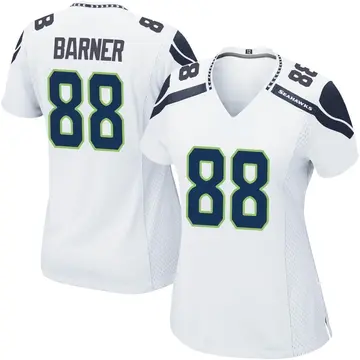 White Women's AJ Barner Seattle Seahawks Game Jersey