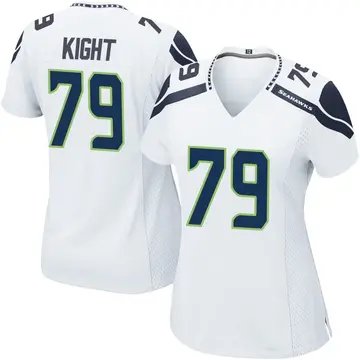 White Women's Amari Kight Seattle Seahawks Game Jersey