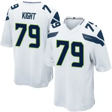 White Youth Amari Kight Seattle Seahawks Game Jersey